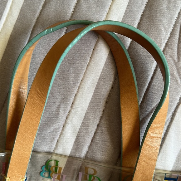Dooney and Bourke Clear Multi-Color Tote - Picture 4 of 4
